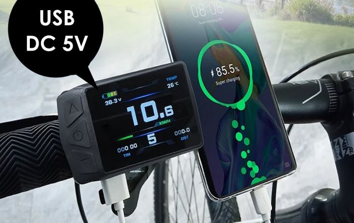 Дисплей Kunteng KT-TF01U (24/36/48V) USB